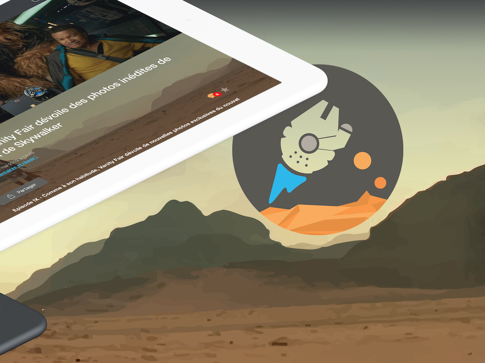 Avez-vous l'application mobile du fan club Star Wars ?